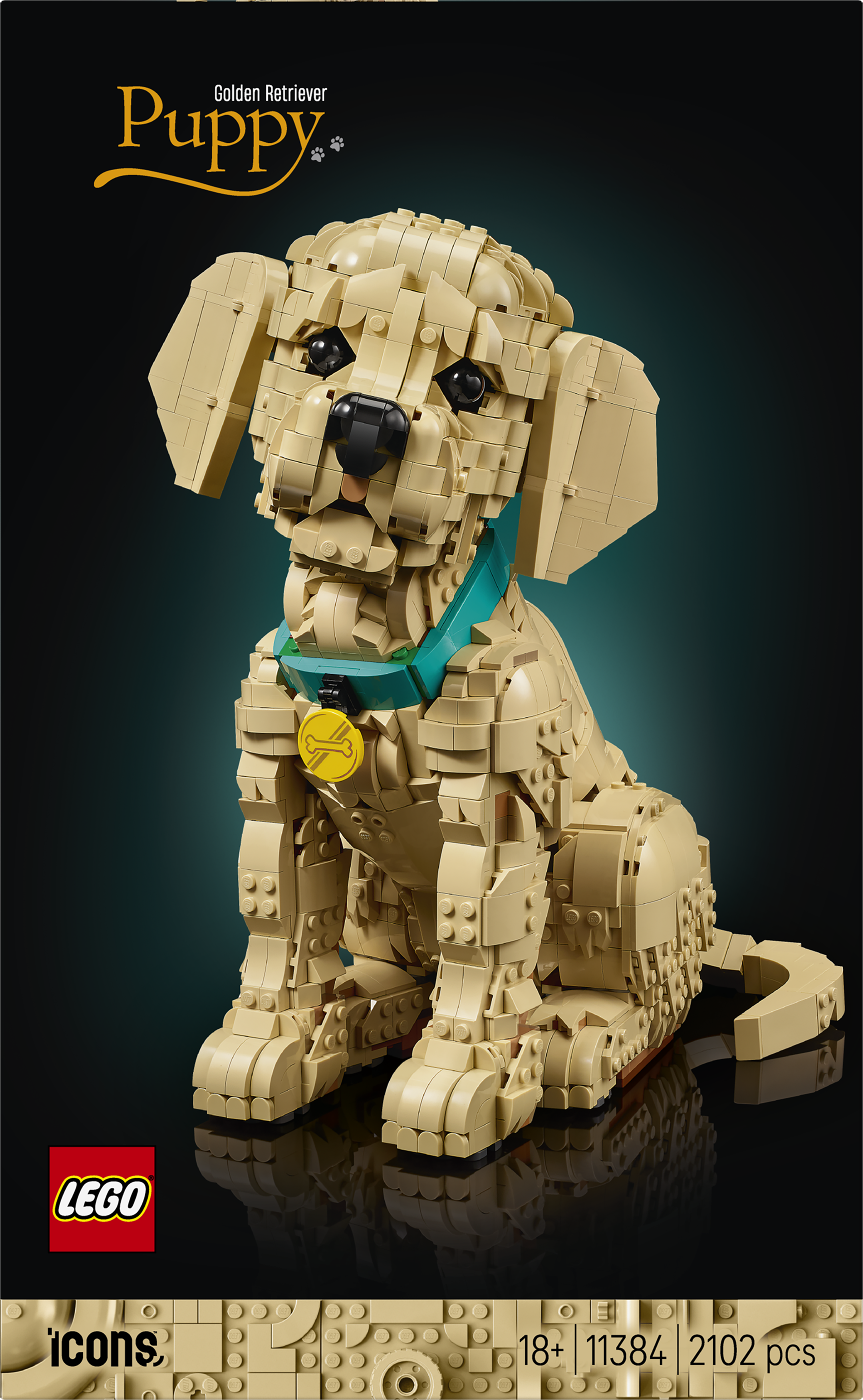 LEGO Icons Golden Retriever Welpe 11384 - Bild 9