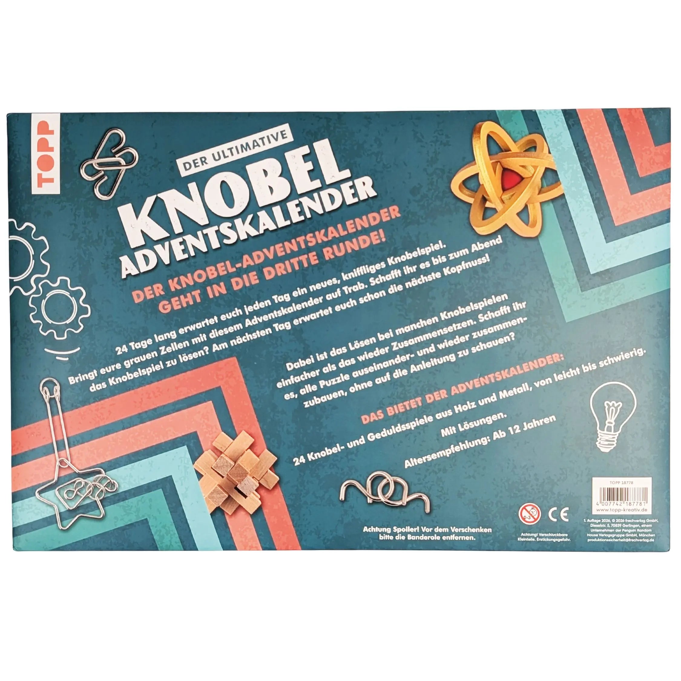 Der grosse Knobel-Adventskalender – 24 Tage, 24 Herausforderungen - Bild 4