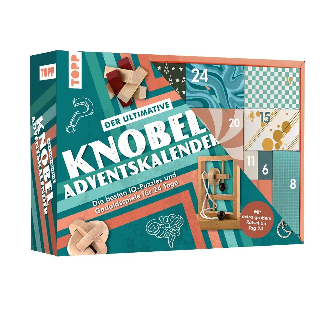 Der grosse Knobel-Adventskalender – 24 Tage, 24 Herausforderungen - Bild 1