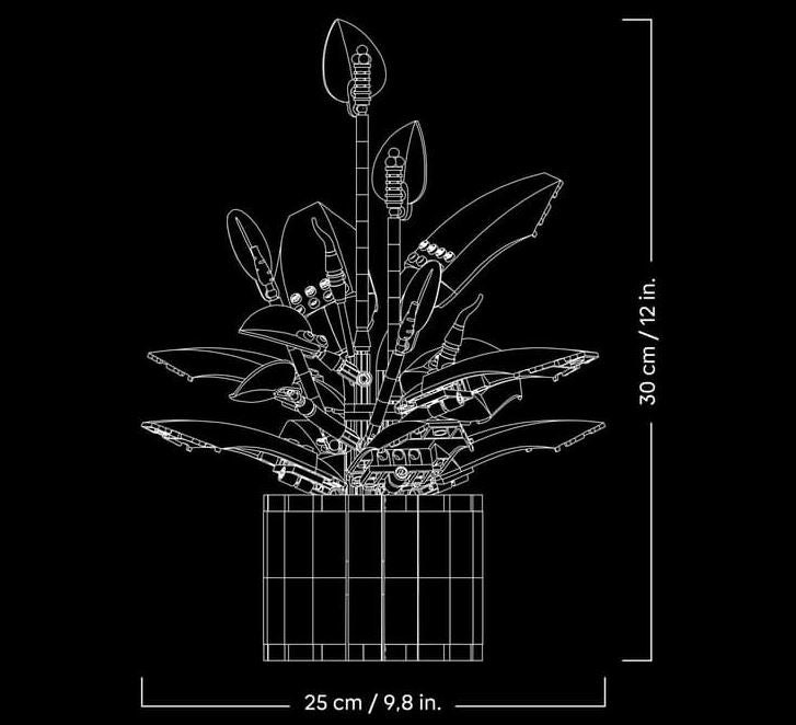 LEGO Botanical 11504 Friedenslilie - Bild 6