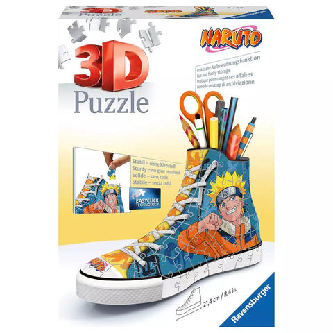 Verpackung Ravensburger 3D Puzzle Sneaker Naruto