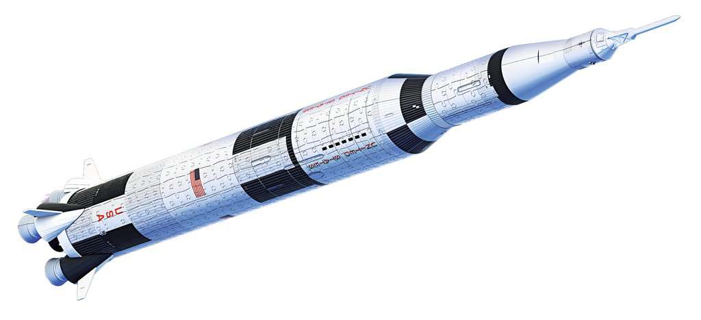 Puzzle 3D Apollo Saturn V 11.545 - Bild 2