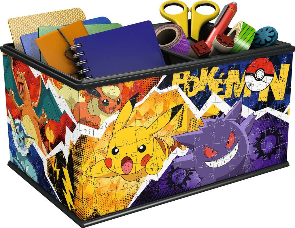 3D Puzzle Aufbewahrungsbox Pokémon 11.546 - Bild 1