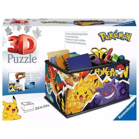 Verpackung 3D Puzzle Aufbewahrungsbox Pokémon 11546 von Ravensburger