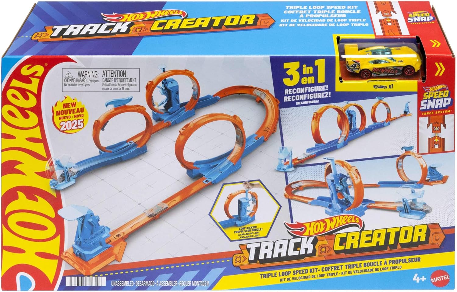 Hot Wheels Track Creator Dreifach - Looping - Bild 1