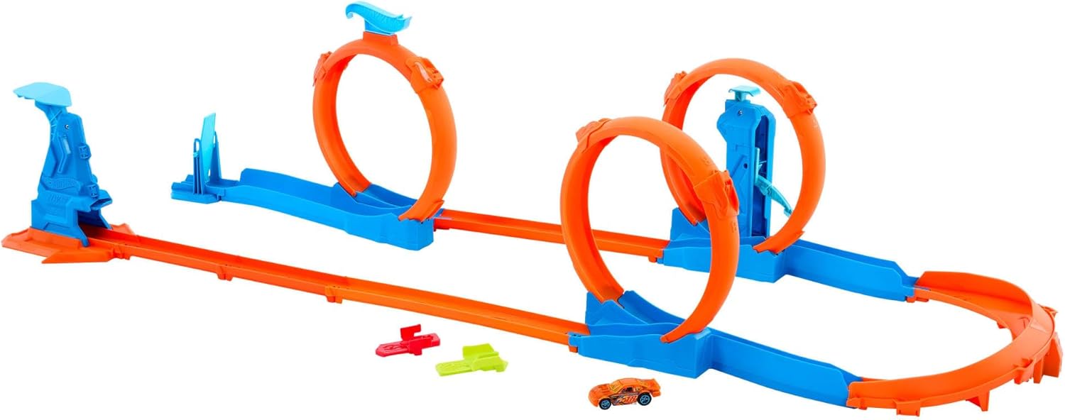Hot Wheels Track Creator Dreifach - Looping - Bild 2