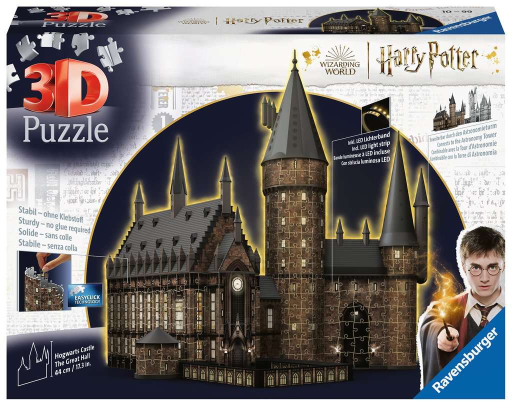 Puzzle 3D Hogwarts Castle Great Hall Night Edition 11.550 - Bild 1