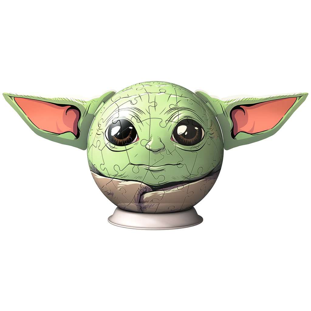 Puzzle 3D Ball Mandalorian Grogu mit Ohren 11.556 - Bild 3