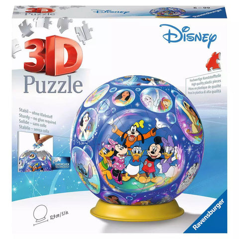 Verpackung 3D Puzzle-Ball Disney Charaktere 11561