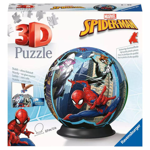 Verpackung Ravensburger 3D Puzzle-Ball Spider-Man 11563