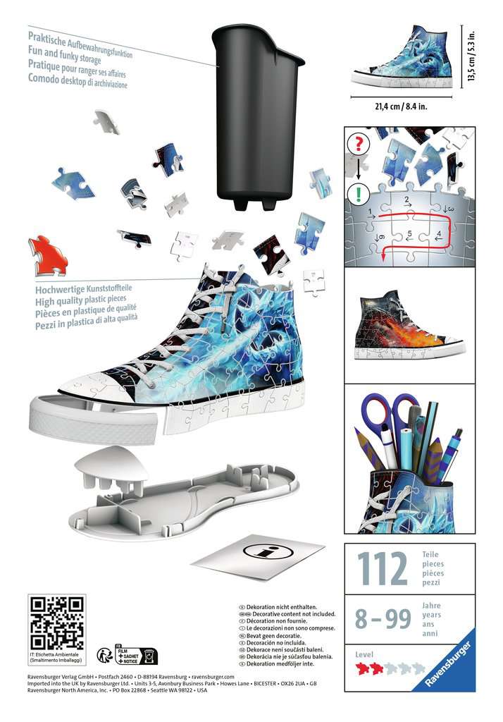 Puzzle Sneaker Mystische Drachen 11.566 - Bild 3
