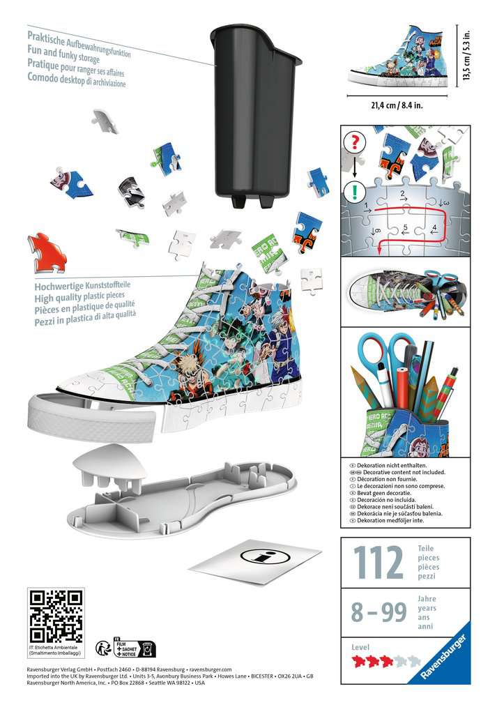 Puzzle Sneaker My Hero Academia 11.567 - Bild 3