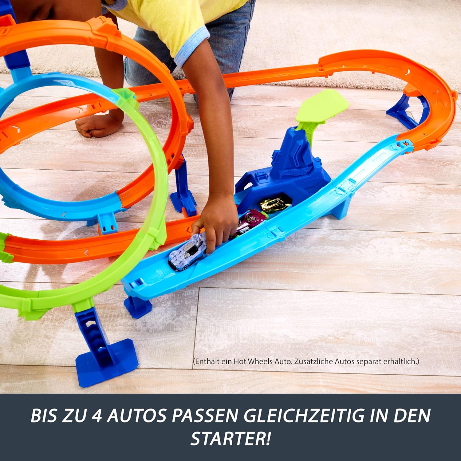 Hot Wheels Stunt Track Turbo Looping Set - Bild 5