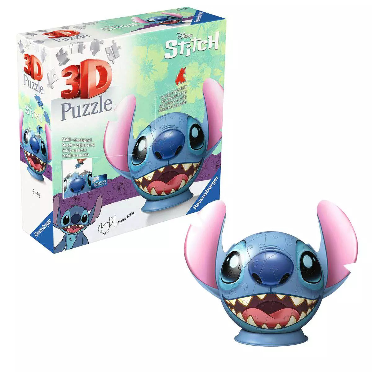 Puzzleball 3D Disney Stitch mit Ohren 11.574 - Bild 4