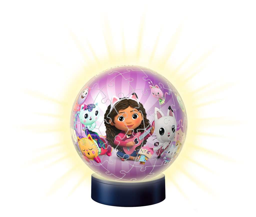 Puzzleball 3D Nachtlicht - Gabby's Dollhouse 11.575 - Bild 2