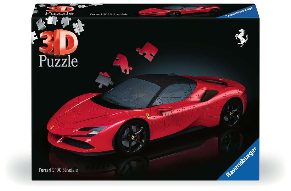 3D Puzzle Ferrari SF90 Stradale 108 Teile - Bild 1