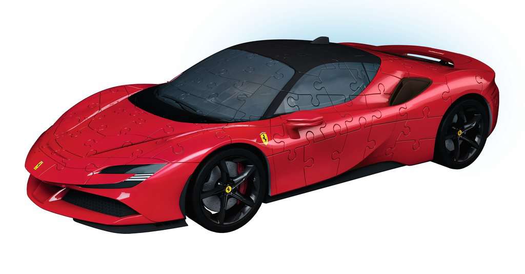 3D Puzzle Ferrari SF90 Stradale 108 Teile - Bild 2
