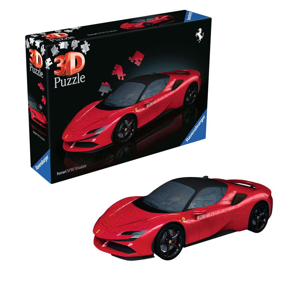 3D Puzzle Ferrari SF90 Stradale 108 Teile - Bild 3