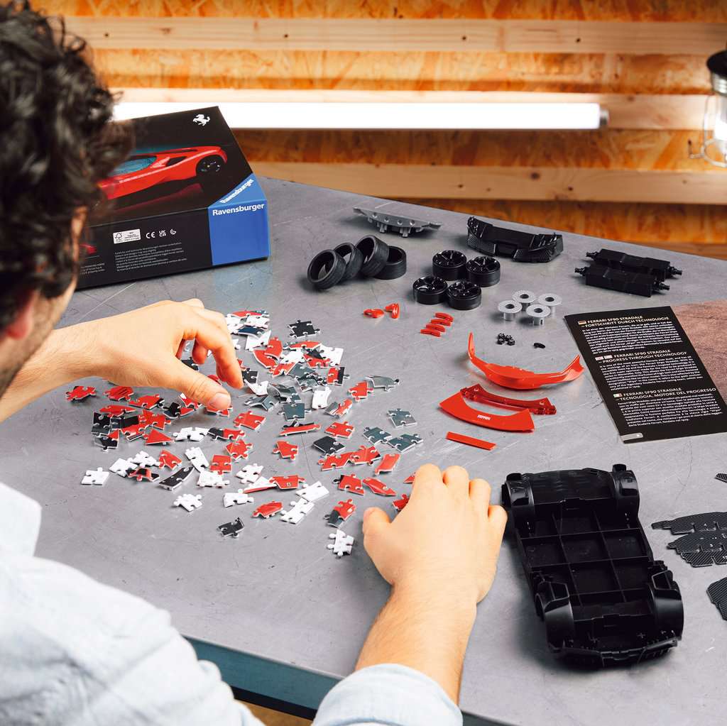 3D Puzzle Ferrari SF90 Stradale 108 Teile - Bild 6