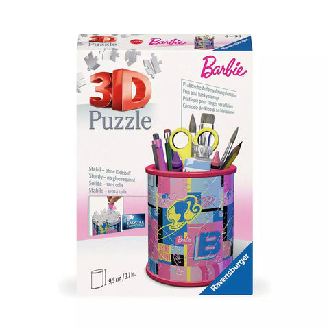 Verpackung 3D Puzzle Stiftehalter Barbie, Ravensburger 11585