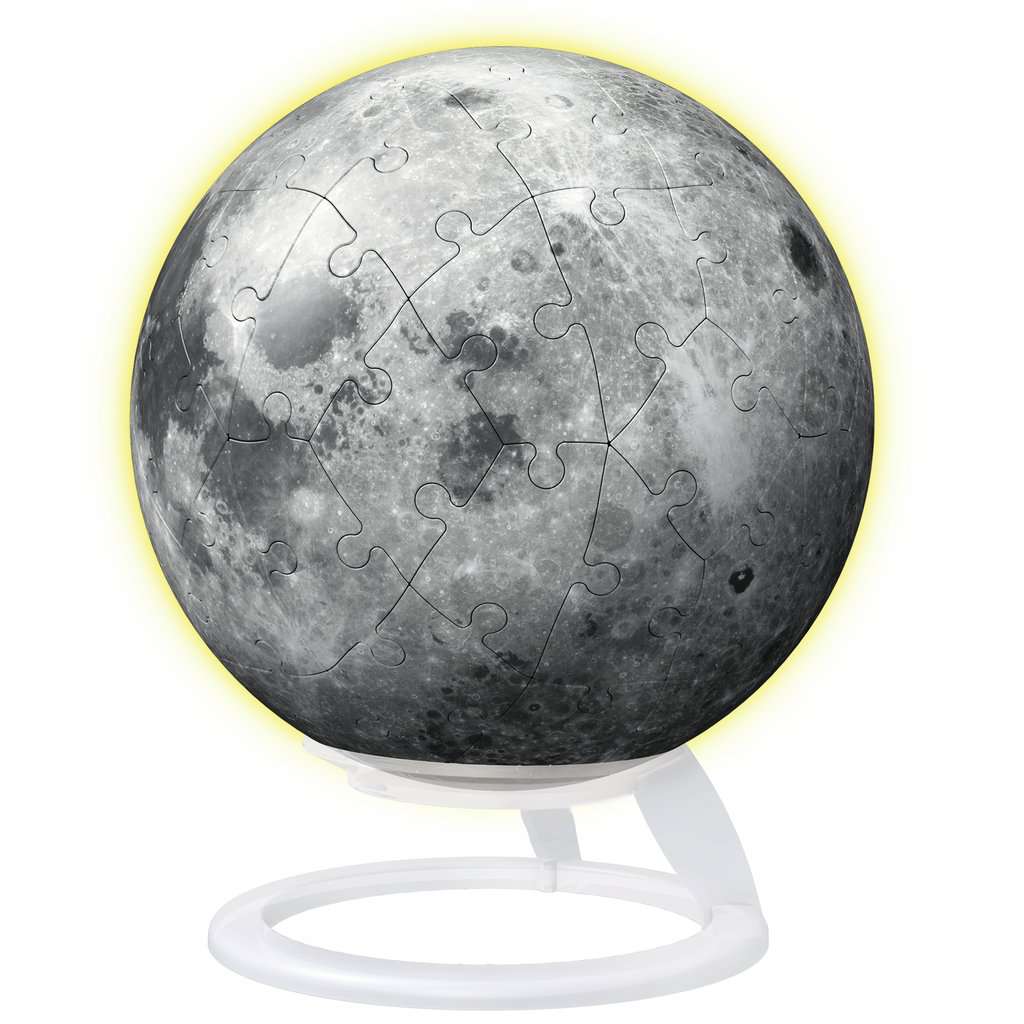 Puzzleball 3D - Der Mond glow in the dark 11.586 - Bild 2