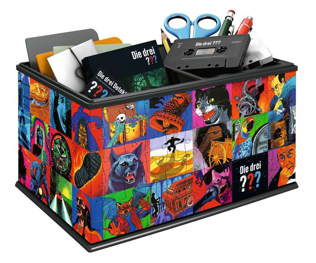 3D Puzzle Aufbewahrungsbox Die drei ??? 11.589 - Bild 3