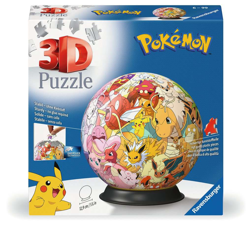Puzzleball 3D Pokémon 11.595 - Bild 1