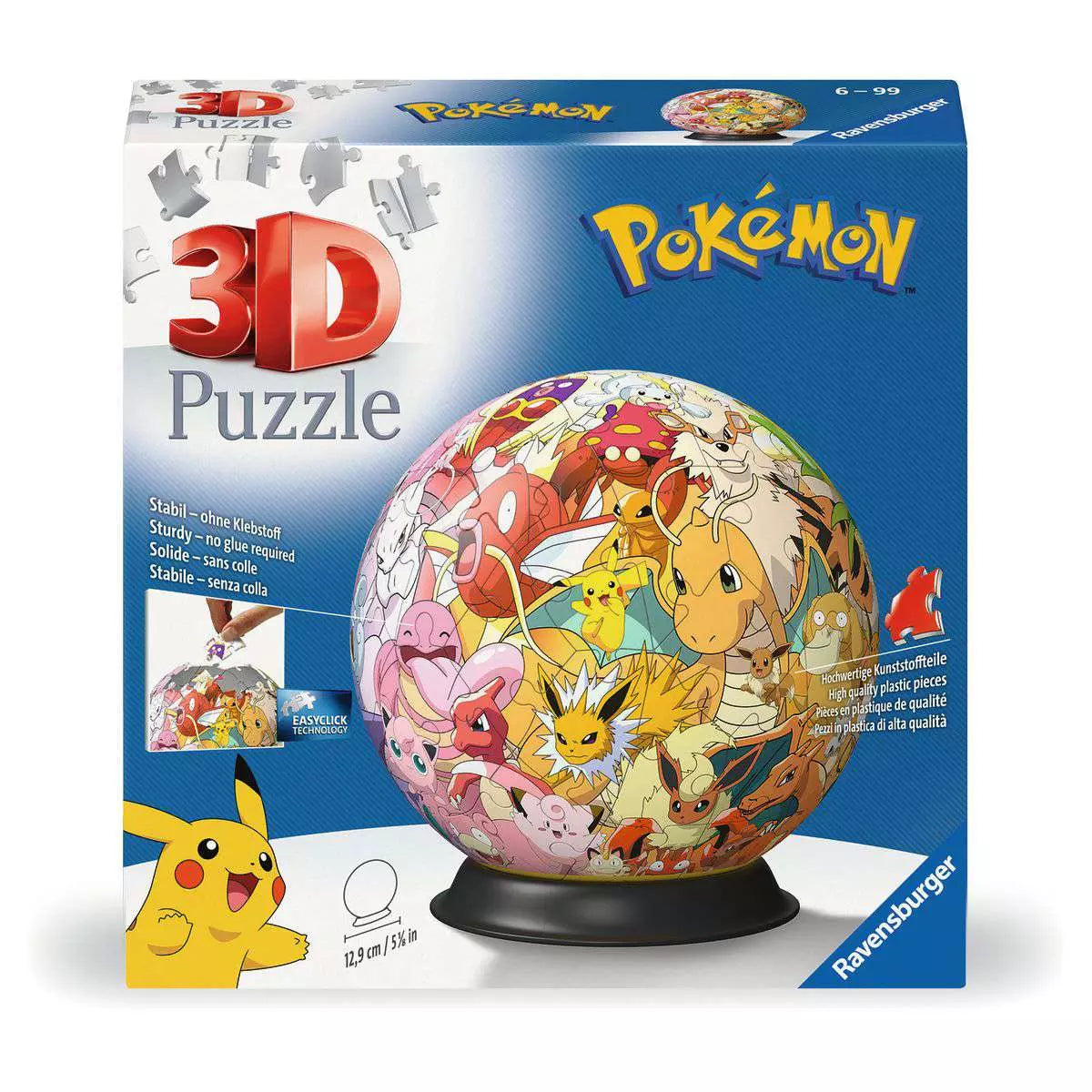 Verpackung Ravensburger 3D Puzzle-Ball Pokémon 11595