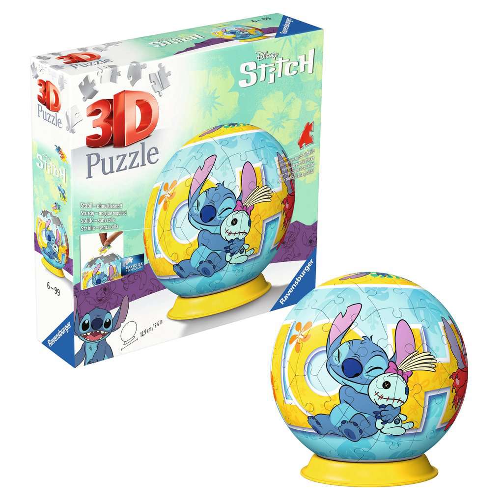 Puzzleball 3D Disney Stitch 11.956 - Bild 3