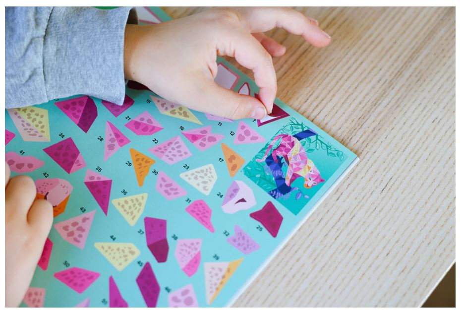 Sticker Painting Buch Safari - Bild 11
