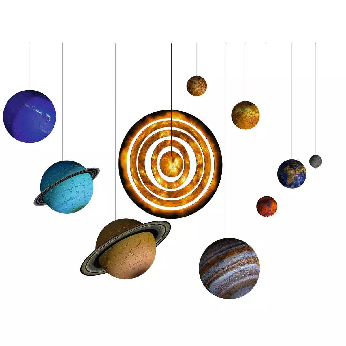 Puzzle 3D Planetensystem 11.668 - Bild 19