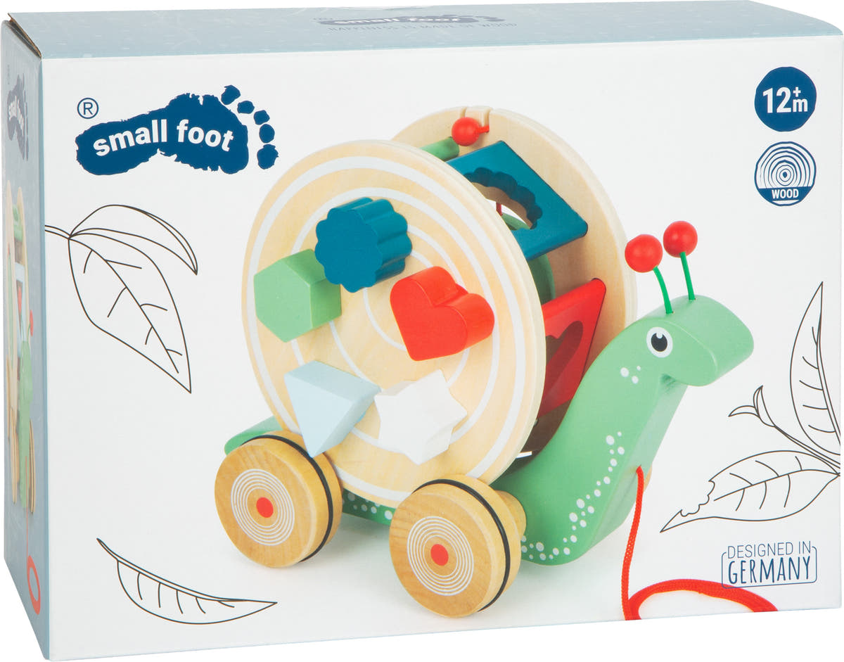 small foot Nachzieh-Stecktier Schnecke - Bild 10