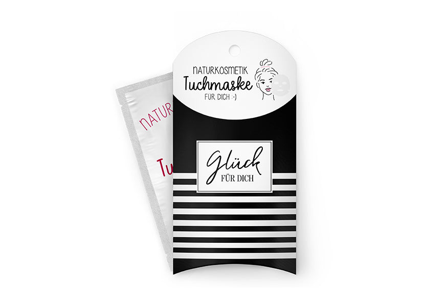 Tuchmaske Salt & Pepper : Glück für Dich - Bild 1