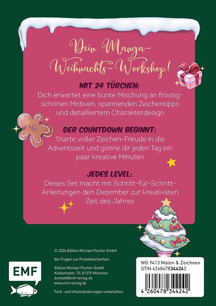 Adventskalender Manga Christmas Kartenset - Bild 5