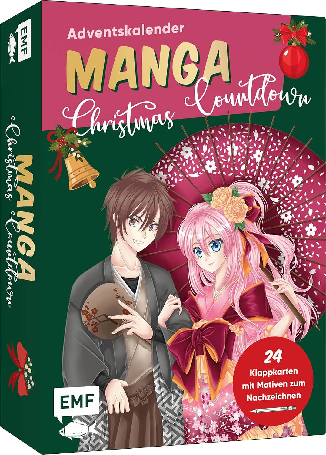 Adventskalender Manga Christmas Kartenset - Bild 1
