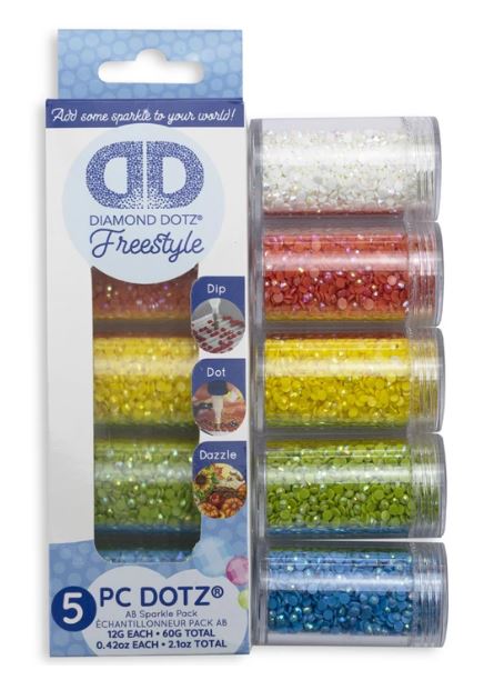 Diamond Painting 5 Glitzerfarben - Bild 3