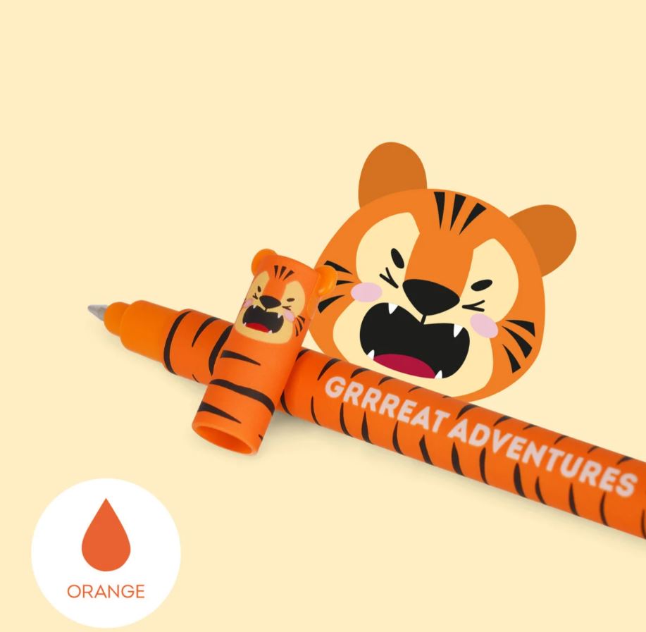 Legami Erasable Gel Pen Tiger orange - Bild 2