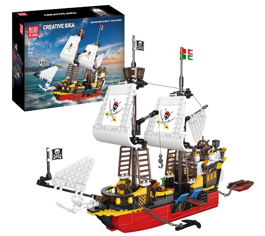 Mould King Redbeard's Revenge Piratenschiff 10137 - Bild 1