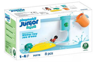 PLAYMOBIL JUNIOR AQUA: Wasserfalltank mit Rutsche 71775