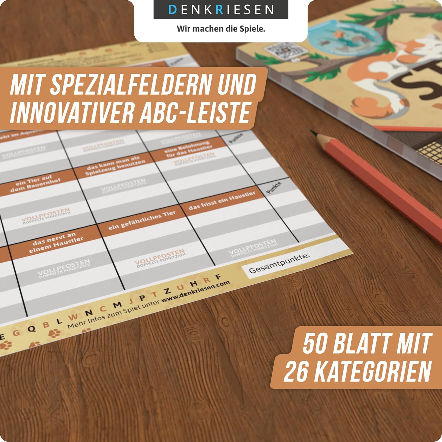 Denkriesen Stadt, Land Vollpfosten Haustier Edition - Bild 3