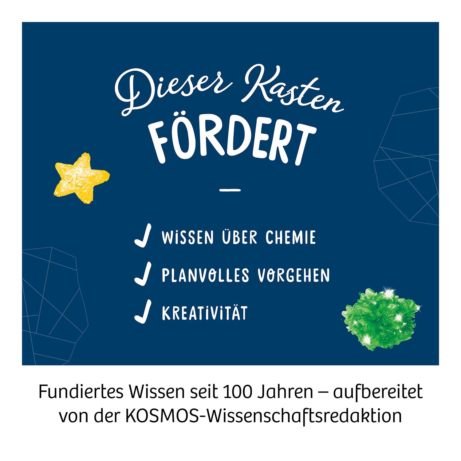 Kosmos Kristalle züchten - Bild 3