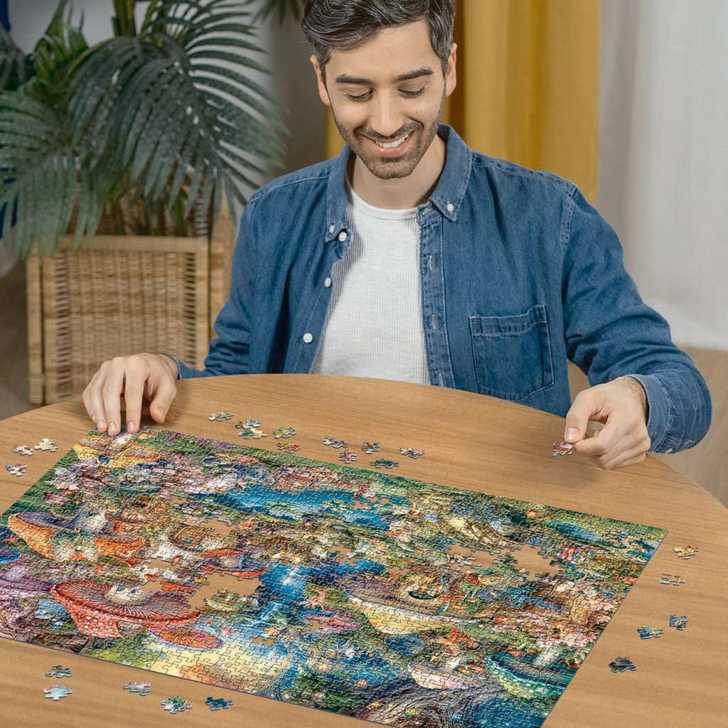 Puzzle 1000 Teile Das Feenland 01.258 - Bild 4