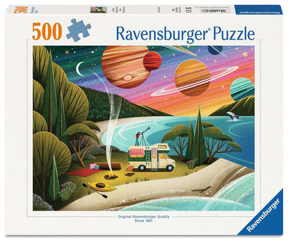 Puzzle 500 Teile Camping unter dem Kosmos 01.706
