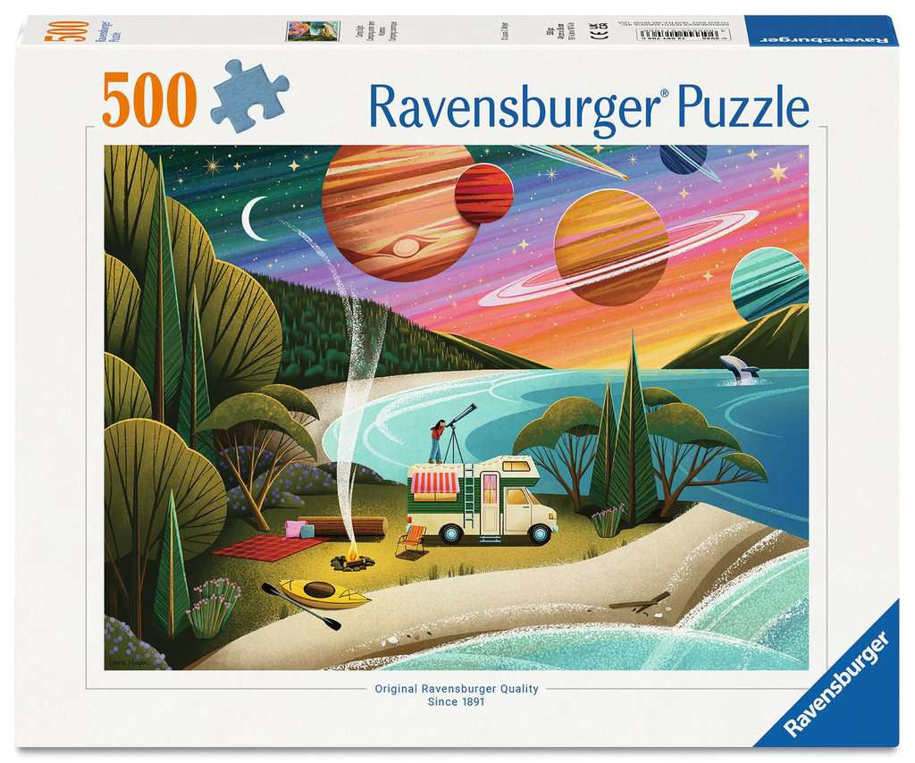 Puzzle 500 Teile Camping unter dem Kosmos 01.706 - Bild 1