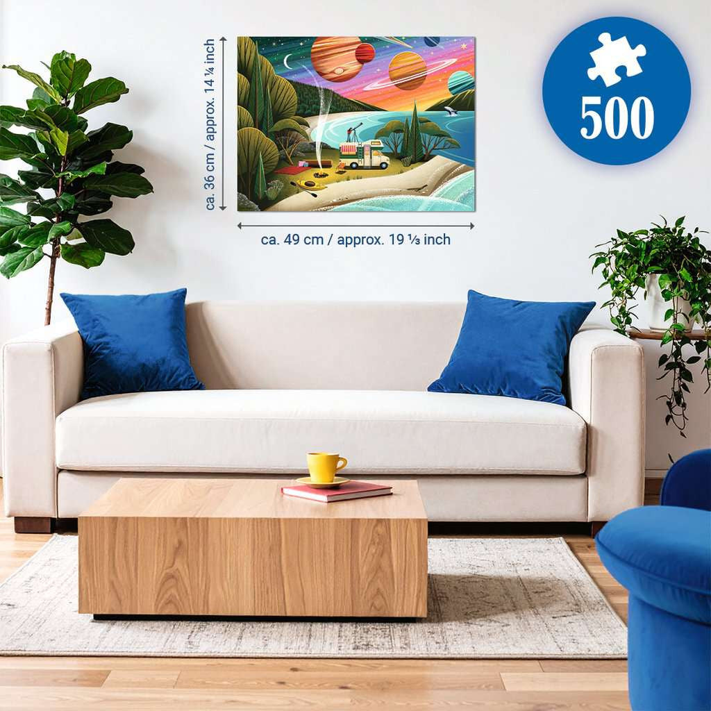 Puzzle 500 Teile Camping unter dem Kosmos 01.706 - Bild 4
