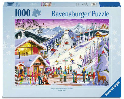 Puzzle 1000 Teile Auf der Skipiste 01.719