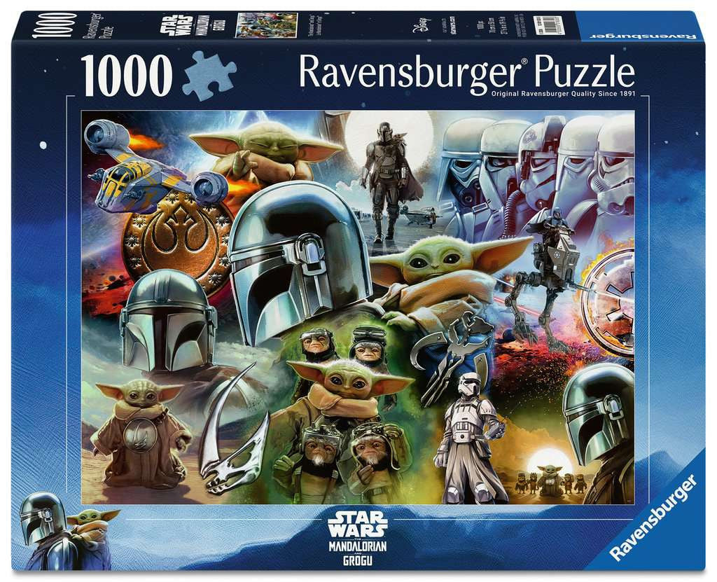 Puzzle 1000 Teile The Mandalorian and Grogu 01.830 - Bild 1
