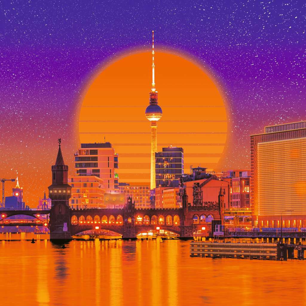 Neon Puzzle 500 Teile – Berlin 01.978 - Bild 2
