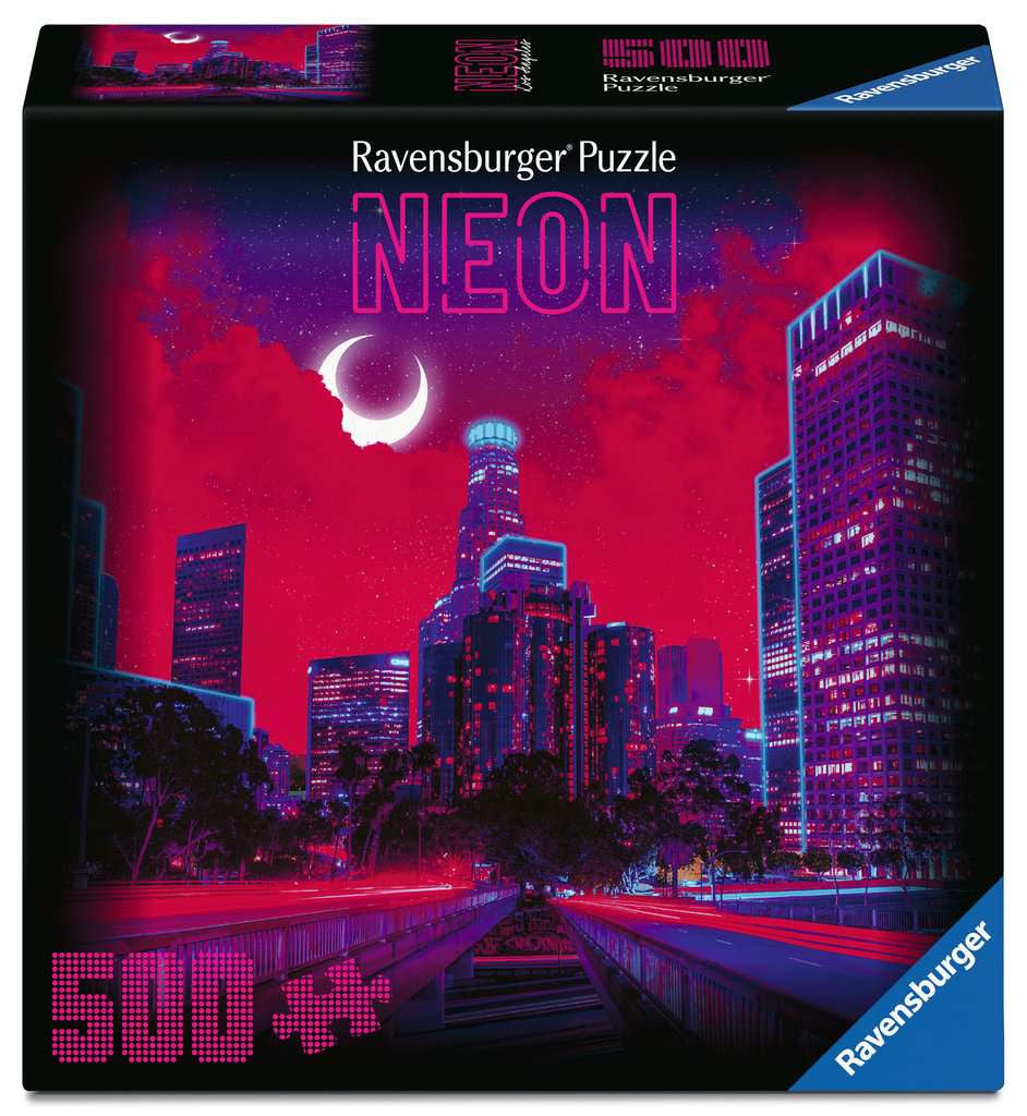 Neon Puzzle 500 Teile – Los Angeles 01.979 - Bild 1