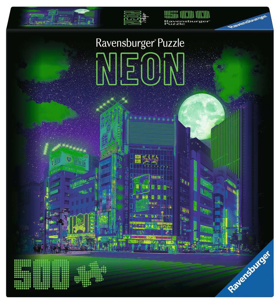 Neon Puzzle 500 Teile – Tokio 01.980 - Bild 1